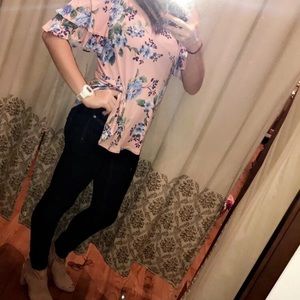 off the shoulder blouse